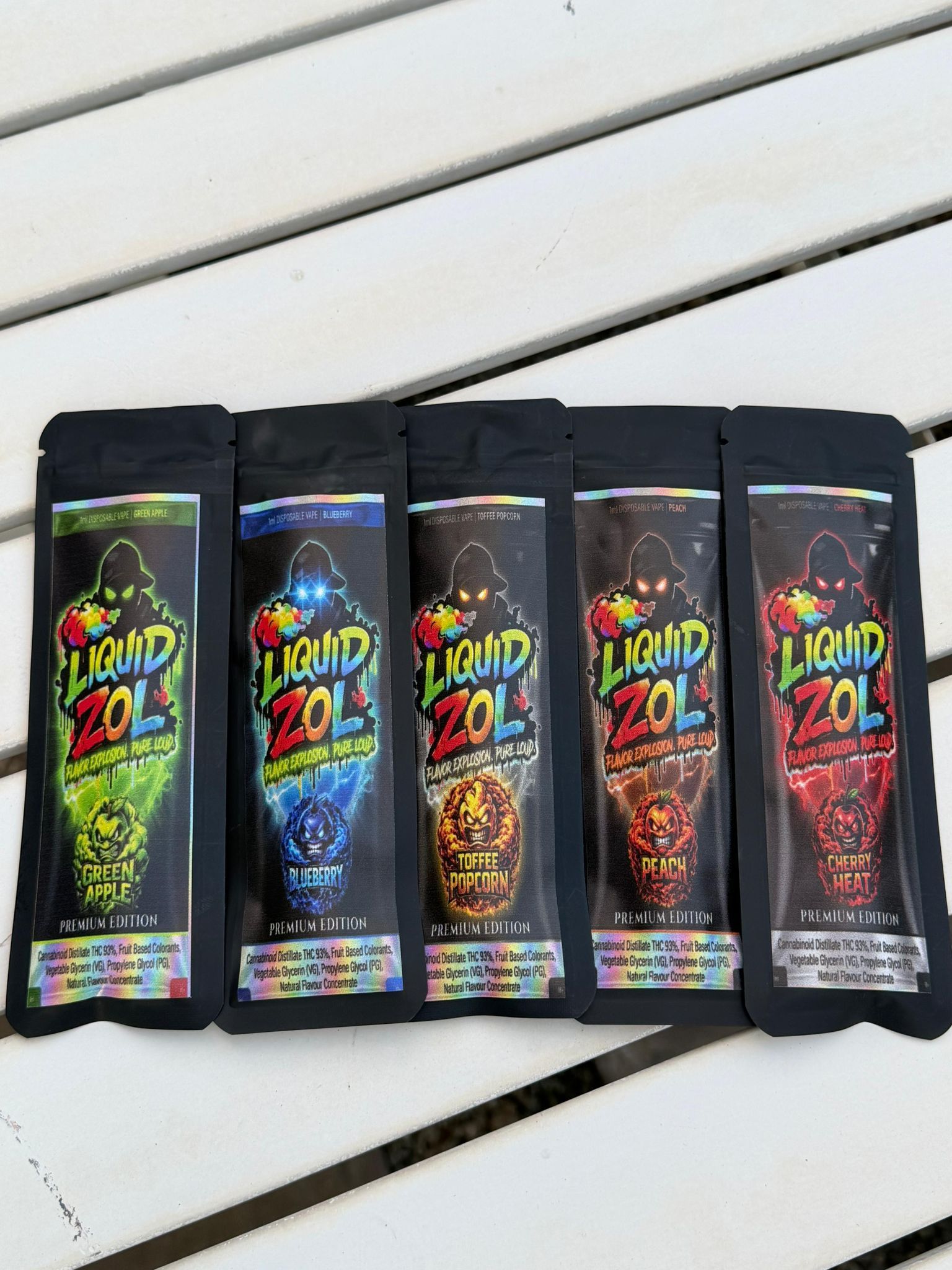 blueberry thc vape flavour